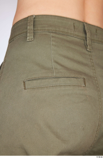 Quisha casual dressed lower body olive green cargo pants 0006.jpg